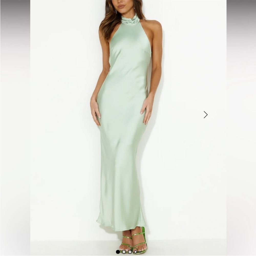 Hello Molly Mint Green Maxi Dress